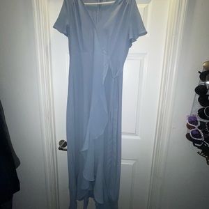 Altar’d state long wrap dress